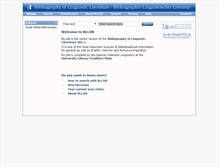 Tablet Screenshot of blldb-online.de